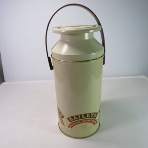 Bailey's Irish Cream Milk Can Chun metal tin w handle Farmhouse